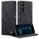 CaseMe 013 Housse Samsung Galaxy A16 Etui Porte-Monnaie - Noir