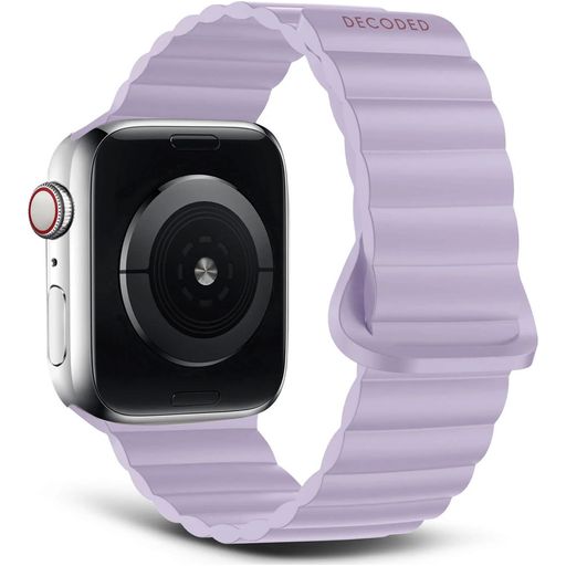 Decoded Traction Loop Bracelet Silicone Apple Watch Fermeture magnétique - 42/41/40/38 mm - lavender