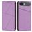 Mobigear Frosted Flip Housse iPhone Air Etui Porte-Monnaie - Violet