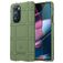 Mobigear Rugged Shield Coque Motorola Edge 30 Pro Coque arrière en TPU Souple Anti-Chocs - Vert