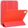 Mobigear Tri-Fold Gel Coque iPad Mini 6 (2021) Etui en TPU,Similicuir - Rouge