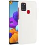 Mobigear Croco Coque Samsung Galaxy A21s Coque arrière - Blanc
