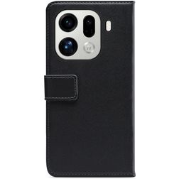 Mobilize Classic Gelly Wallet Housse OPPO Find X9 Pro Etui Porte-Monnaie - Noir