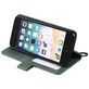 Mobigear Rhombus Housse iPhone SE (2022) Etui Porte-Monnaie - Vert