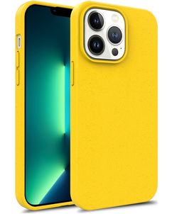 Mobigear Bio iPhone 15 Écologique Coque arrière - Jaune