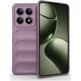 Mobigear Bumpy Coque Xiaomi 14T Coque arrière en TPU Souple - Violet