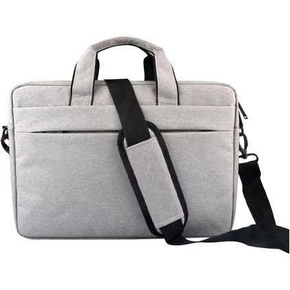 Mobigear Oxford Sac à bandoulière Ordinateur portable 15 - 16 Pouces Sacoche ordinateur - Gris