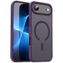 Mobigear Shockproof Coque iPhone Air MagSafe Coque arrière Rigide - Crystal Purple