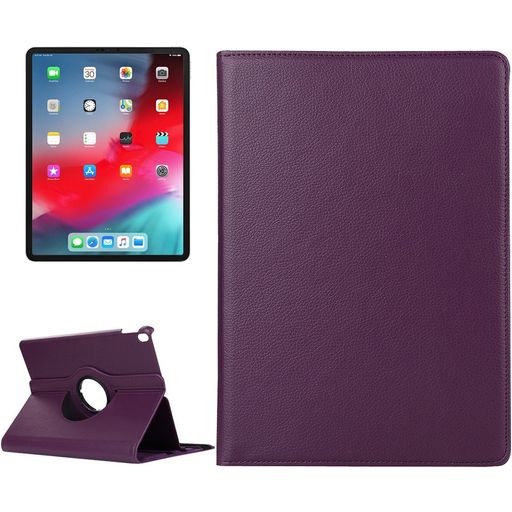 Mobigear DuoStand Coque iPad Pro 11 Pouces (2018) Etui Rotatif - Violet