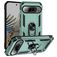 Mobigear Armor Ring Coque Google Pixel 9 Pro XL Coque arrière Rigide Anti-Chocs avec Anneau-Support - Vert