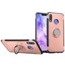 Mobigear Armor Ring Coque Huawei Nova 3 Coque arrière Rigide Anti-Chocs avec Anneau-Support - Rose doré