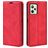 Mobigear Retro Slim Housse Realme C35 Etui Porte-Monnaie - Rouge