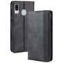 Mobigear Sensation Housse Samsung Galaxy A20e Etui Porte-Monnaie - Noir