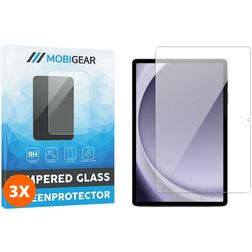 Mobigear Samsung Galaxy Tab A9 Plus (2023) Verre trempé Protection d'écran - Compatible Coque (Lot de 3)