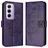 Mobigear Butterfly OPPO Reno 12 Pro Étui Portefeuille - Violet