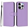Mobigear Urban Wallet Housse iPhone 16 Pro Etui Porte-Monnaie - Violet