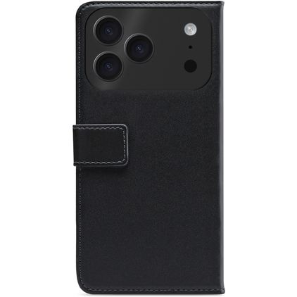 Mobilize Classic Gelly Housse iPhone 17 Pro Max Etui Porte-Monnaie - Noir