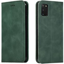 Mobigear Retro Slim Samsung Galaxy S20 Étui Portefeuille - Vert