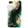 MIO Coque iPhone 7 MagSafe Coque arrière Rigide - Green Marble