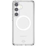 ITSKINS Level 2 HybridMagClear R Coque Transparente Samsung Galaxy S25 Plus MagSafe Coque arrière Rigide Anti-Chocs - Transparent