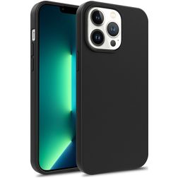Mobigear Bio Coque iPhone 15 Plus Coque arrière en Eco-Friendly - Noir