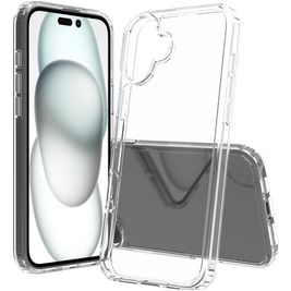 Mobigear Crystal Coque Transparente iPhone 16 Plus Coque arrière Rigide - Transparent
