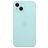 Mobigear Colors Coque iPhone 15 Plus Coque arrière en TPU Souple - Turquoise