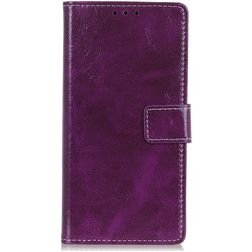 Mobigear Basic Housse Nokia 2.2 Etui Porte-Monnaie - Violet