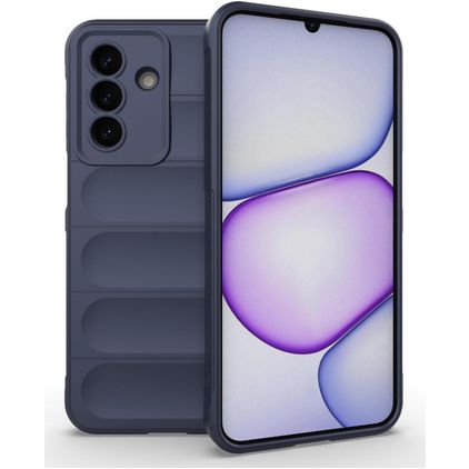 Mobigear Bumpy Coque Samsung Galaxy A27 Coque arrière en TPU Souple - Bleu