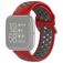 Mobigear Sport Plus Buckle Bracelet Silicone Fitbit Versa 2 Fermeture boucle ardillon - Rouge / Gris