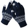Mobigear Stretch - Gants Tactiles - One-Size - Bleu Marin