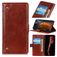 Mobigear Ranch Housse Motorola Moto E22 Etui Porte-Monnaie - Marron