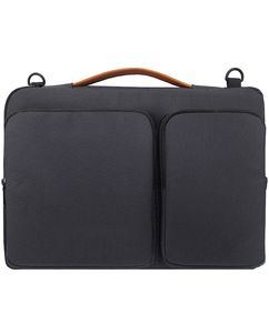 Mobigear Traveler Sac à bandoulière Ordinateur portable en Nylon Sacoche ordinateur - Noir