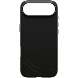 CARE by PanzerGlass Feature FLOW Coque iPhone Air MagSafe Coque arrière en Silicone Anti-Chocs - Noir