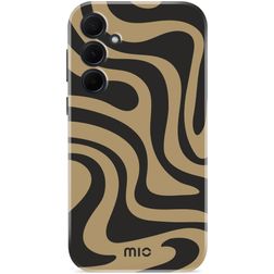 MIO Samsung Galaxy A35 MagSafe Plastique rigide Coque arrière - Swirl