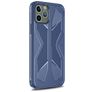 Mobigear Armor Coque iPhone 12 Pro Max Coque arrière en TPU Souple Anti-Chocs - Bleu