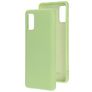 Mobiparts Coque Samsung Galaxy A41 Coque arrière en Silicone - Pistache Green