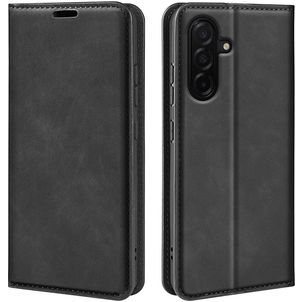 Mobigear Retro Slim Housse Samsung Galaxy A27 Etui Porte-Monnaie - Noir