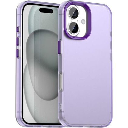Mobigear Crystal Coque iPhone 18 Coque arrière Rigide - Violet