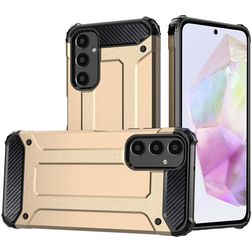 Mobigear Outdoor Coque Samsung Galaxy A16 Coque arrière Rigide Anti-Chocs - Or