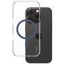 CARE by PanzerGlass Flagship Coque iPhone 16 Pro MagSafe Coque arrière Rigide - Transparent / Bleu