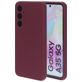 Mobiparts Coque Samsung Galaxy A35 Coque arrière en Silicone - Plum Red