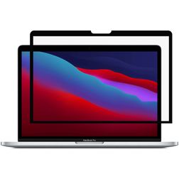 GrizzlyCoat MacBook Pro 13 Pouces (2016-2023) Protection d'écran Anti-Glare Film - Compatible Coque - Noir Model A1706 / A1708 / A1989 / A2159 / A2289 / A2251 / A2338