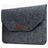 Mobigear Envelope Pochette Feutre pour ordinateur portable 15 - 16 pouces Housse PC portable - Noir