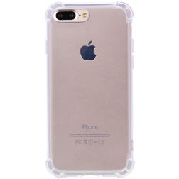 Mobigear Cushion Coque Transparente iPhone 8 Plus Coque arrière en TPU Souple Anti-Chocs - Transparent