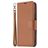 Mobigear Excellent Housse POCO M3 Pro Etui Porte-Monnaie - Marron
