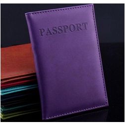 Mobigear Travel - Étui passeport en - Violet