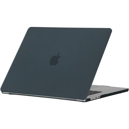 Mobigear Matte MacBook Air 15 Pouces (2023-2026) Coque - Noir - Model A2941 / A3114 / A3241 / A3448