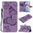 Mobigear Butterfly Housse OPPO Reno 4 Etui Porte-Monnaie - Violet