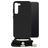 Mobilize Lanyard Gelly Samsung Galaxy S23 Plus Coque avec cordon en TPU Souple - Noir